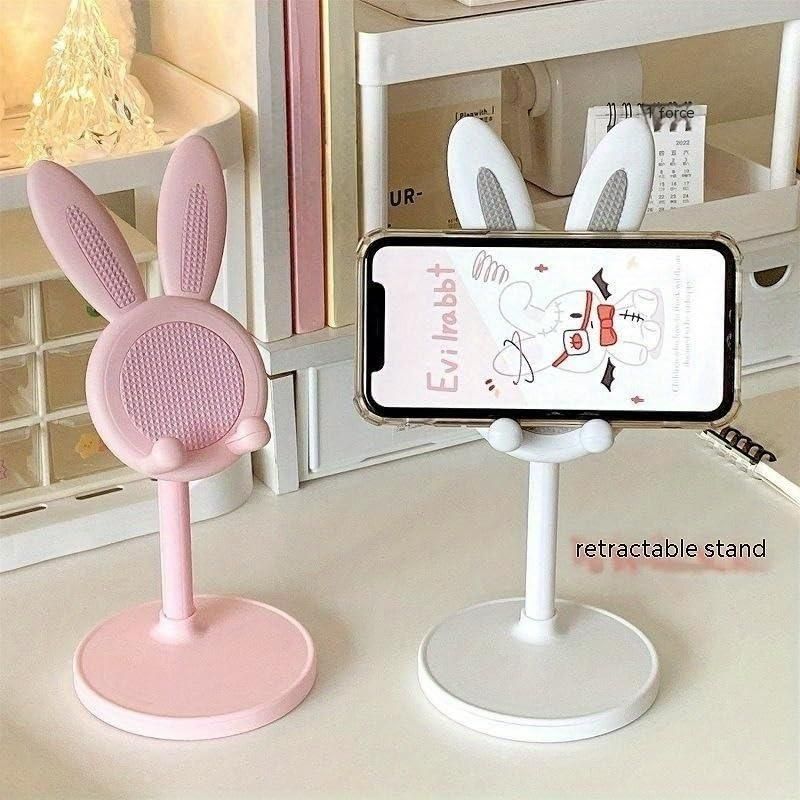 Adjustable Rabbit Cartoon Phone Stand